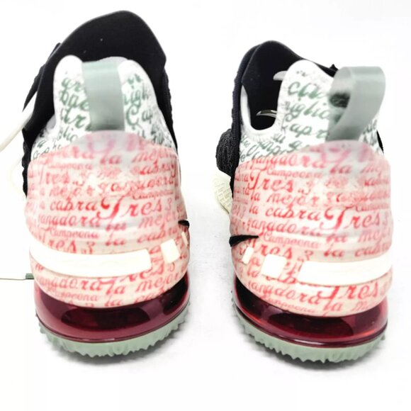 Nike Lebron 18 XVIII x Diana Taurasi GOAT La Cabra CQ9283-008 Black Red Sage 8 - Picture 8 of 12
